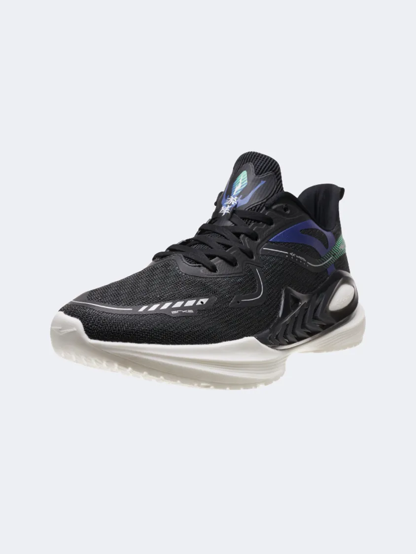 Erke Cushioning Men Running Shoes Black/Multi Mens shoes for everyday urban style