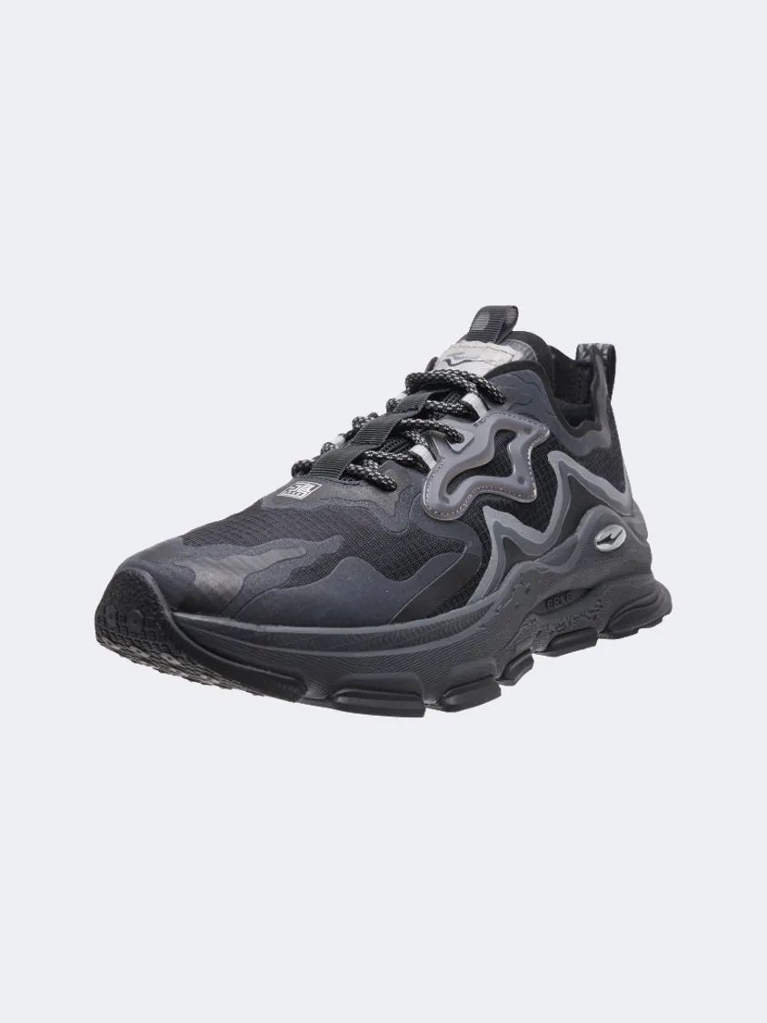 Erke Jogging Men Lifestyle Shoes Black/Charcoal Mens shoes for everyday urban style