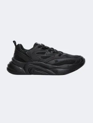 Erke Jogging Men Running Shoes Black Essential mens casual shoes for comfort