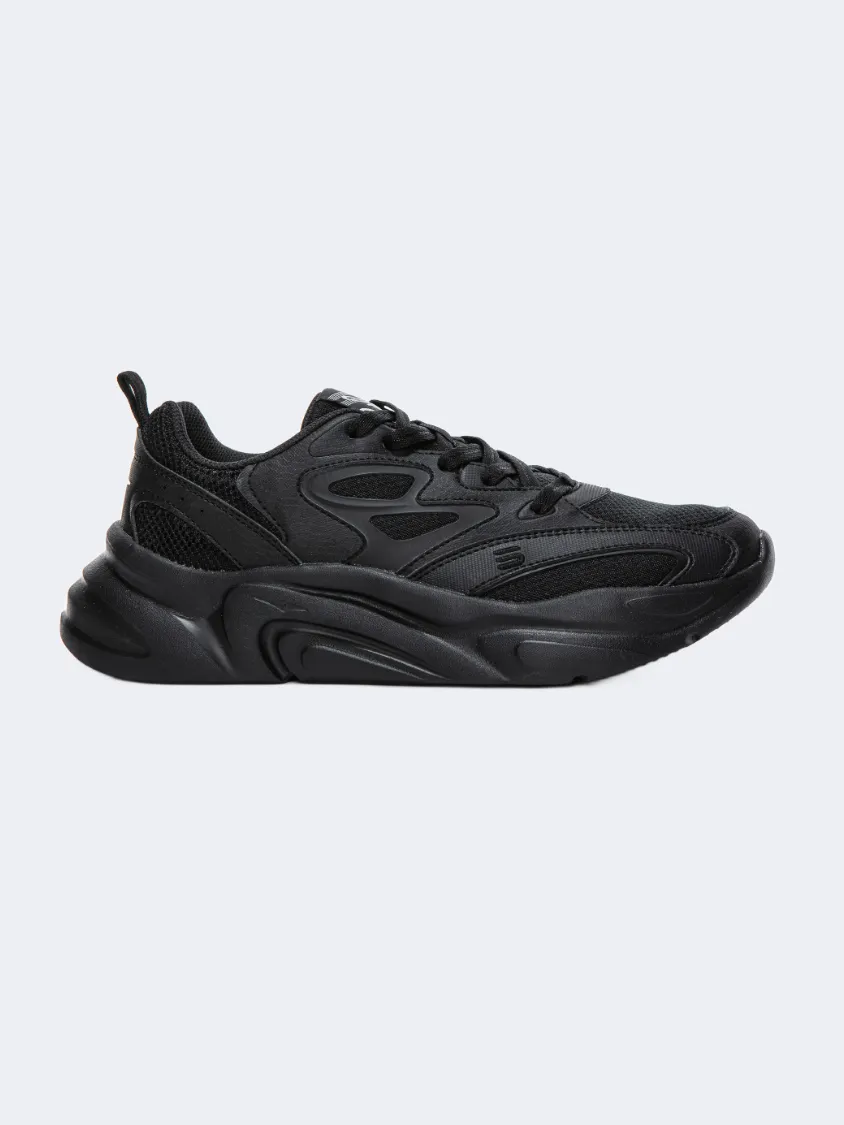 Erke Jogging Men Running Shoes Black Essential mens casual shoes for comfort