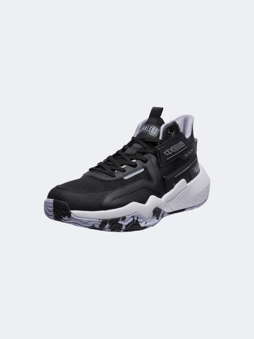 Erke  Men Basketball Shoes Black/Purple Mens shoes for everyday urban style