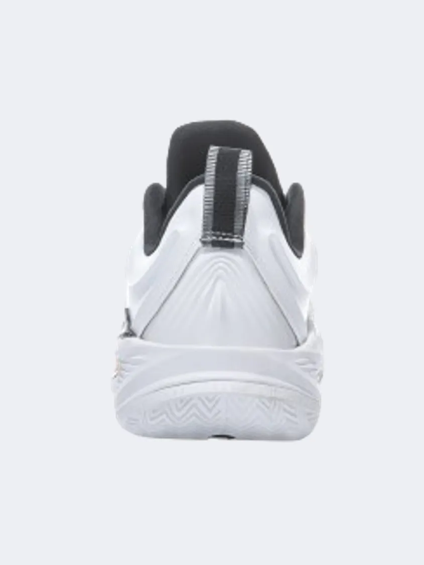 Erke Men Basketball Shoes White/Black Mens Casual Everyday Sneakers