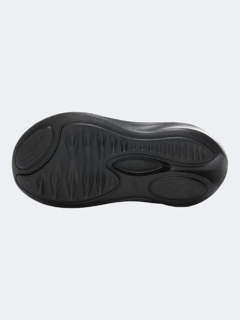 Erke Men Lifestyle Slippers Black Mens Urban Style Comfort Shoes