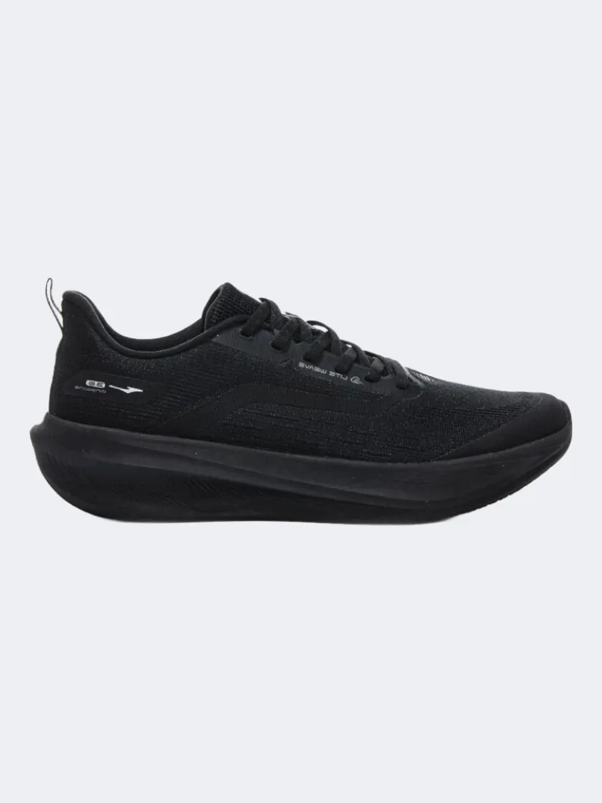 Erke Men Running Shoes Black Essential mens casual shoes for comfort