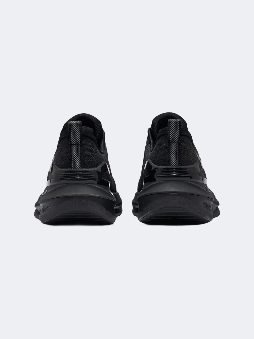 Erke Men Running Shoes Black Mens Urban Style Comfort Shoes