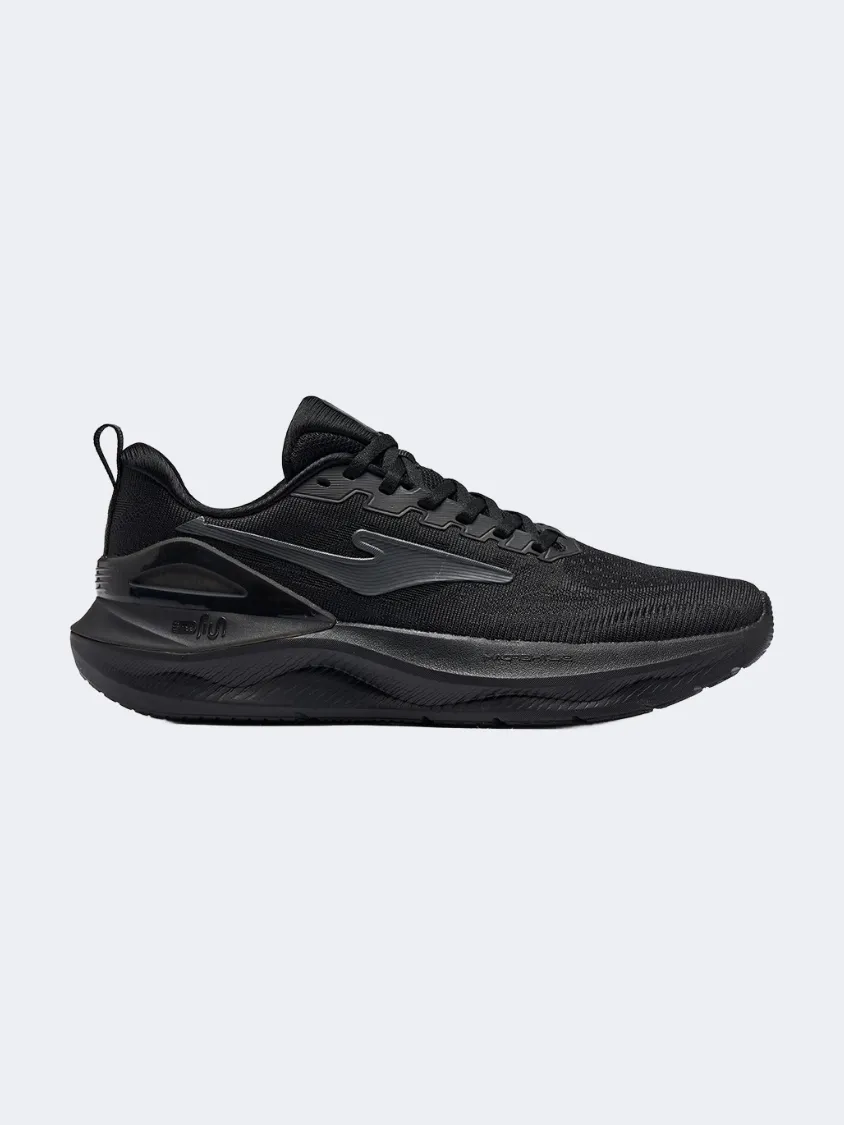 Erke Men Running Shoes Black Essential mens casual shoes for comfort