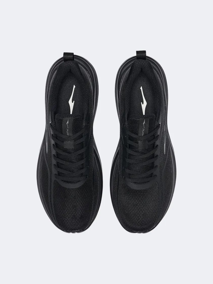 Erke Men Running Shoes Black Mens Urban Style Comfort Shoes