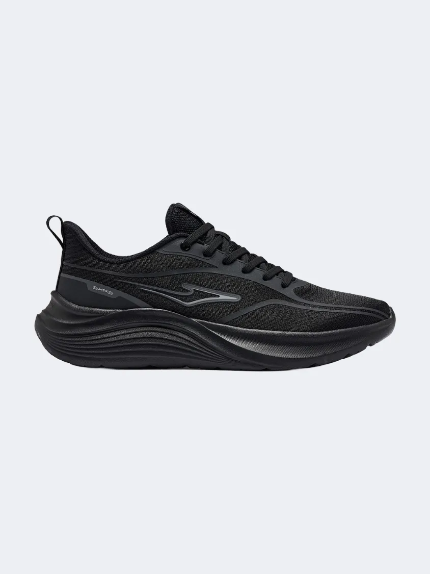 Erke Men Running Shoes Black Essential mens casual shoes for comfort
