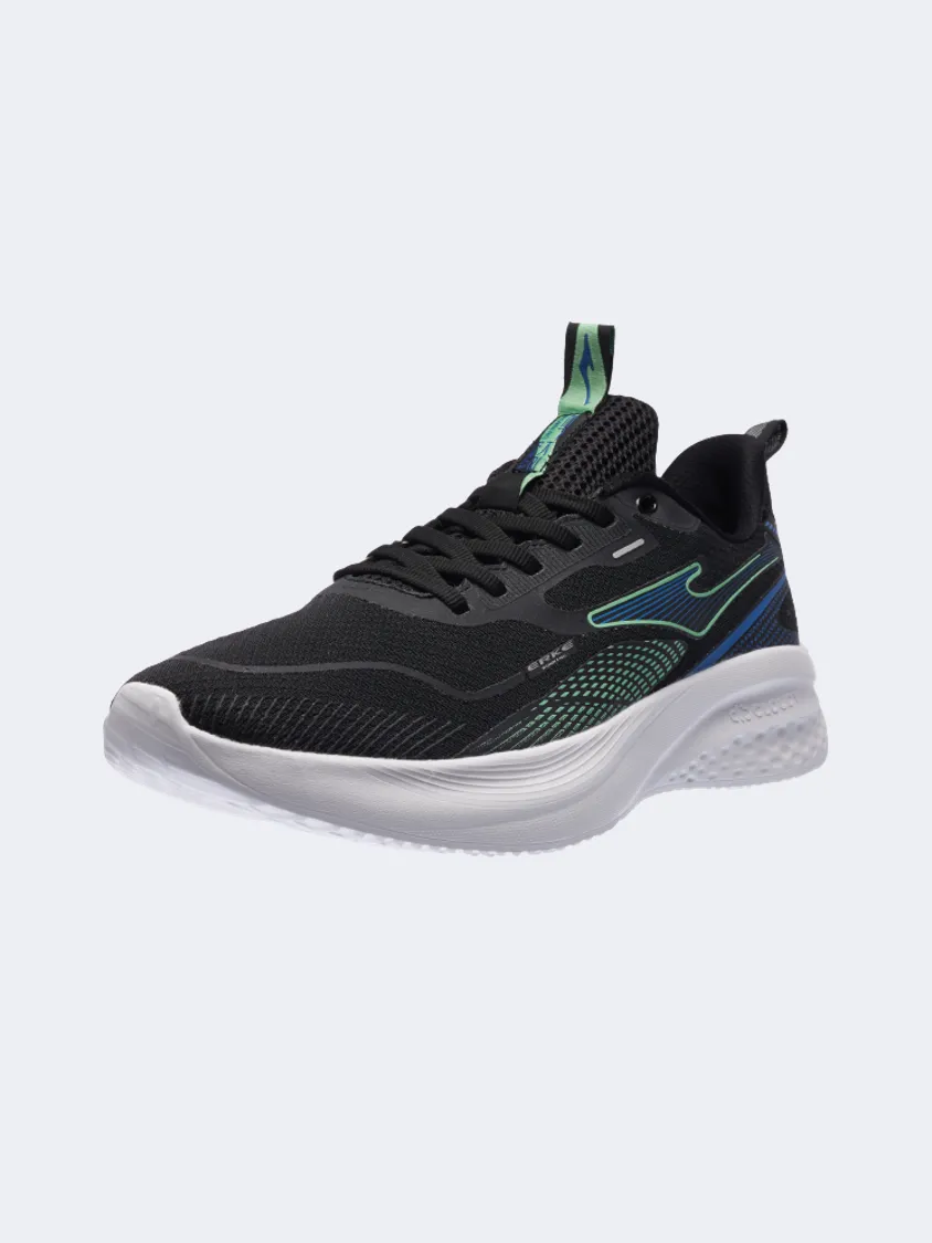 Erke  Men Running Shoes Black/Blue Mens shoes for everyday urban style