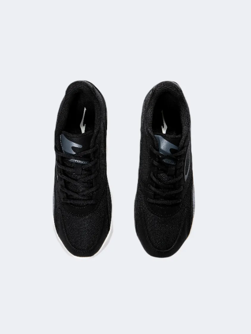 Erke Skateboard Men Lifestyle Shoes Black/Charcoal Mens Casual Everyday Sneakers