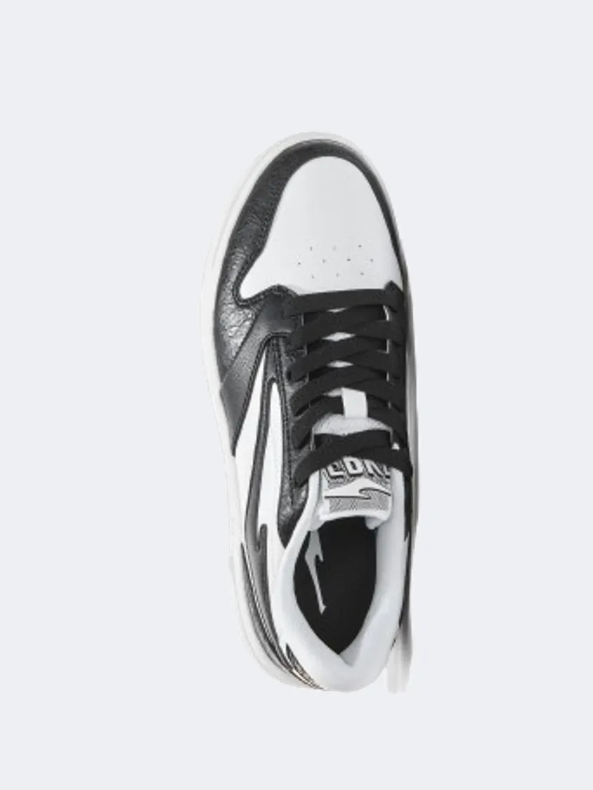 Erke Skateboard Men Lifestyle Shoes Black/Light White Mens Casual Everyday Sneakers