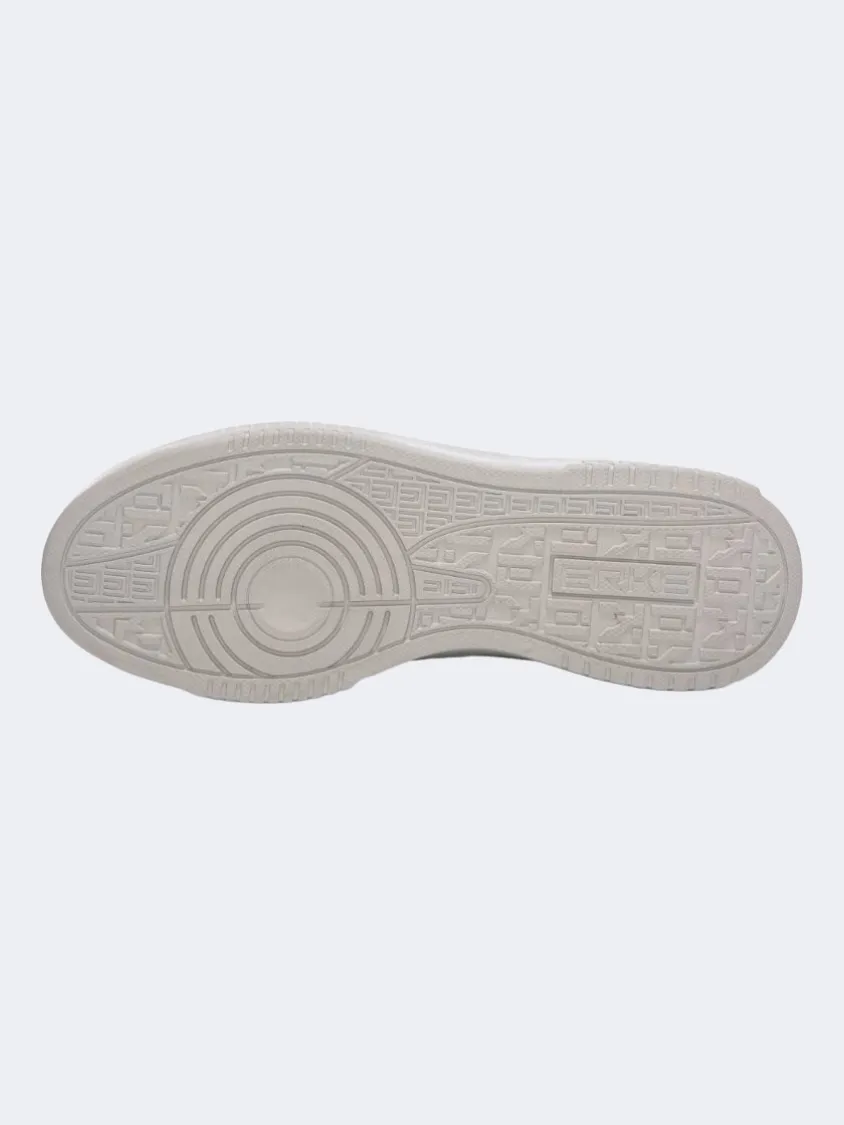Erke Skateboard Men Lifestyle Shoes Light White/Grey Mens Urban Style Comfort Shoes