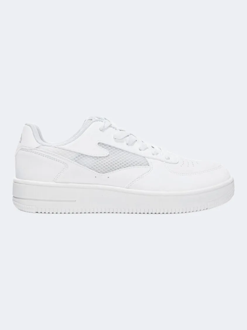 Erke Skateboard Men Lifestyle Shoes White Essential mens casual shoes for comfort