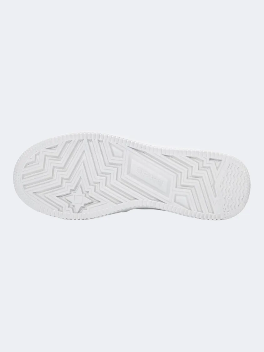 Erke Skateboard Men Lifestyle Shoes White Mens Urban Style Comfort Shoes