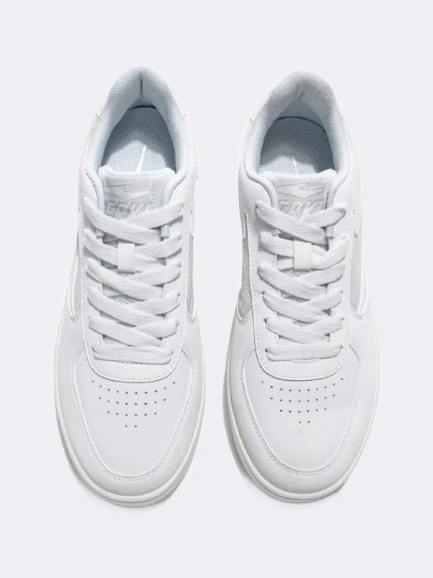 Erke Skateboard Men Lifestyle Shoes White Mens Urban Style Comfort Shoes