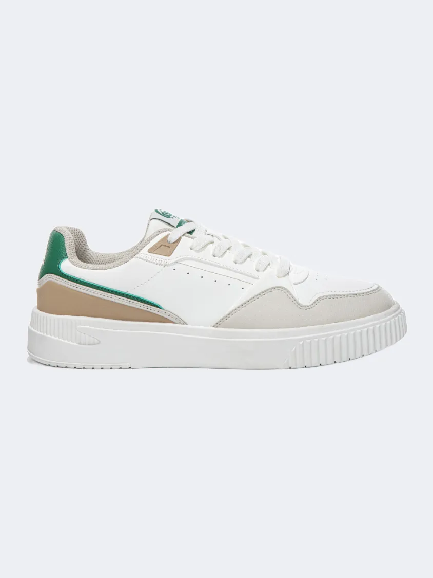 Erke Skateboard Men Lifestyle Sneaker Light White/Grey Essential mens casual shoes for comfort