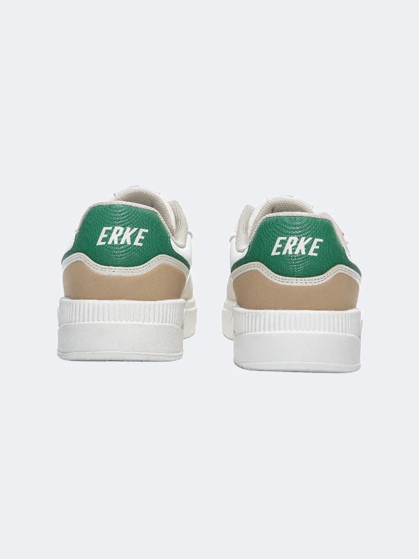 Erke Skateboard Men Lifestyle Sneaker Light White/Grey Mens Urban Style Comfort Shoes