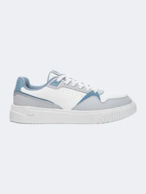 Erke Skateboard Men Lifestyle Sneaker White/Grey/Blue Essential mens casual shoes for comfort