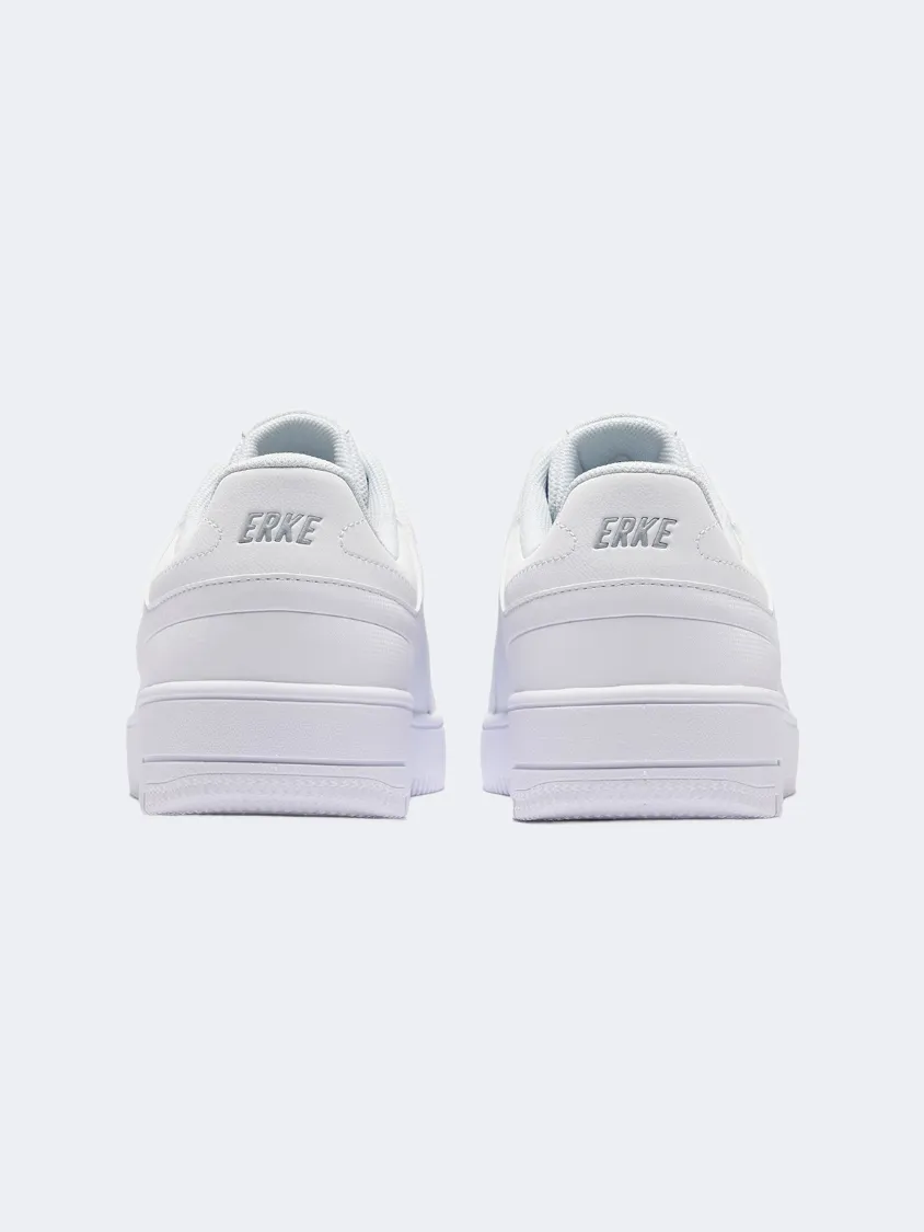Erke Skateboard Men Lifestyle Sneakers Black/White Mens Urban Style Comfort Shoes