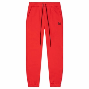 Every Day Hussle Sweat - Red Puma shoes with suede and modern shape
