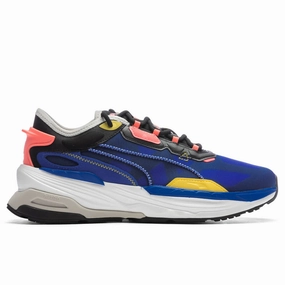 Extent Nitro Advanced - Blue Puma shoes with suede and modern shape