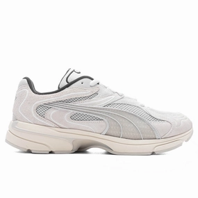 Extos Collector - Grey Puma shoes with suede and modern shape