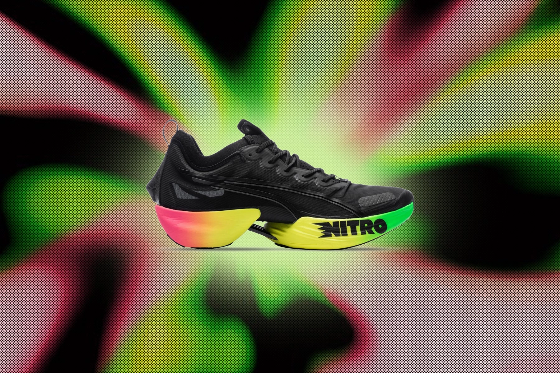 FAST-R Nitro Elite Futrograde - Black Puma Everyday Style Shoes