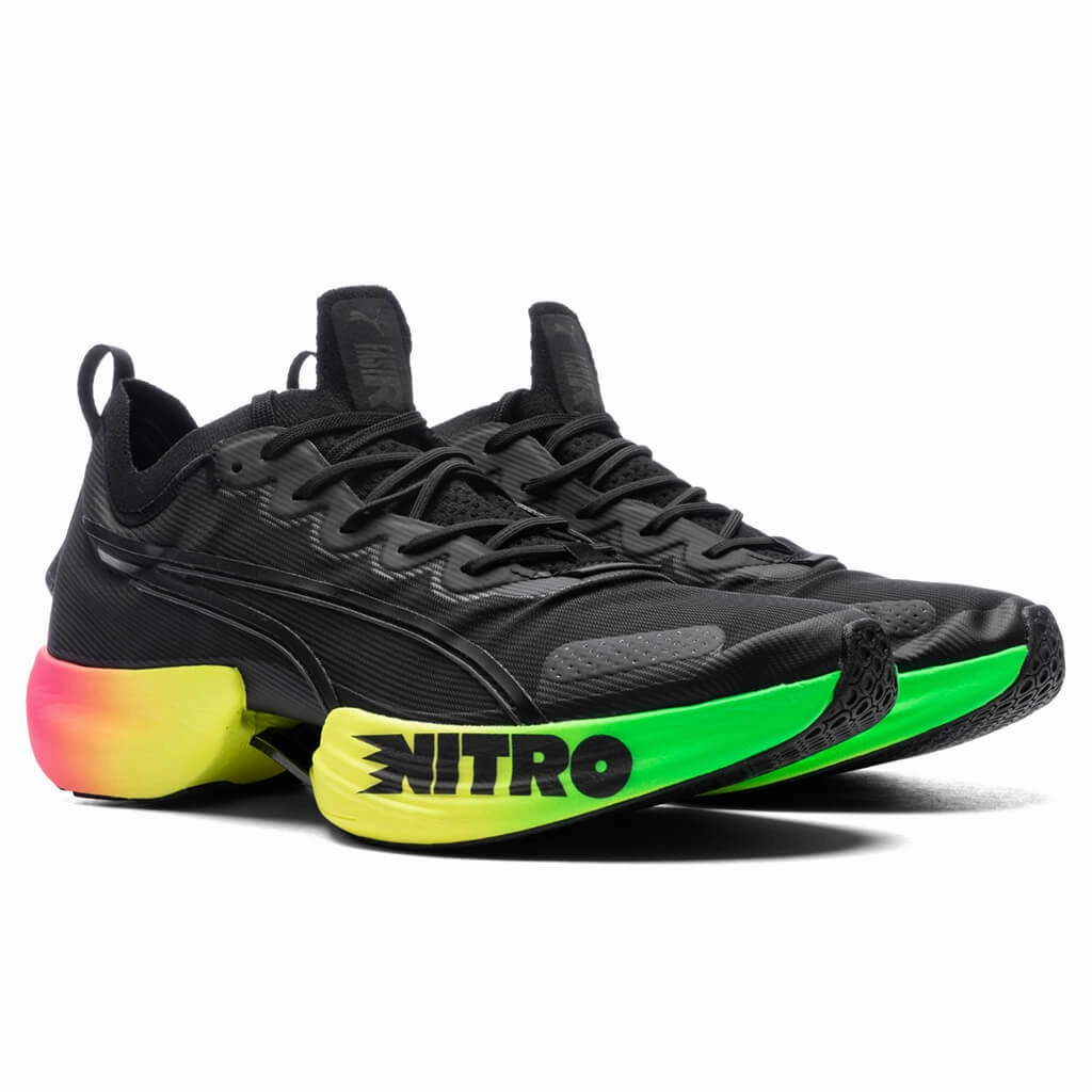 FAST-R Nitro Elite Futrograde - Black Puma Everyday Style Shoes
