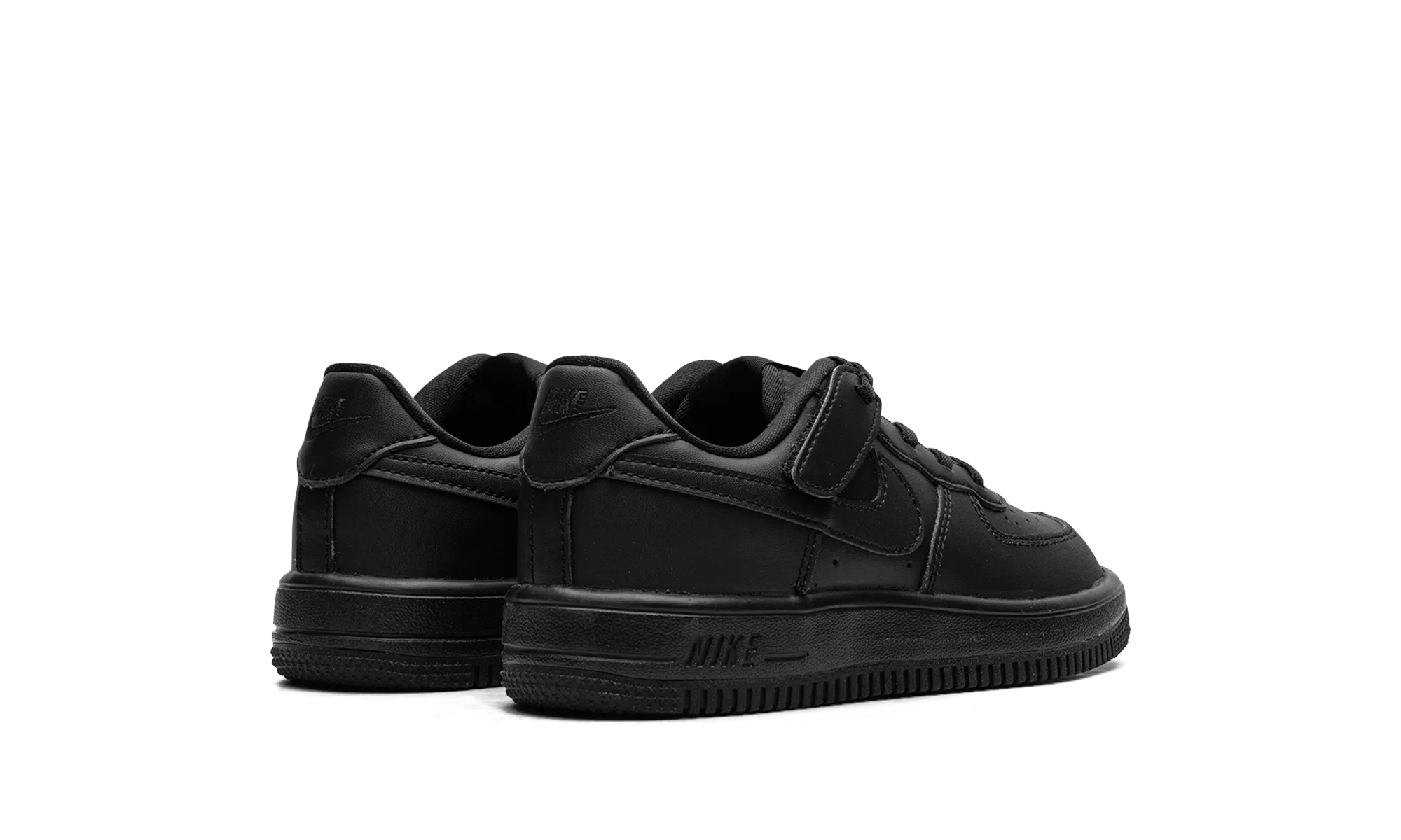 Force 1 Low EasyOn PS "Triple Black" nike preschool slip-on sneakers