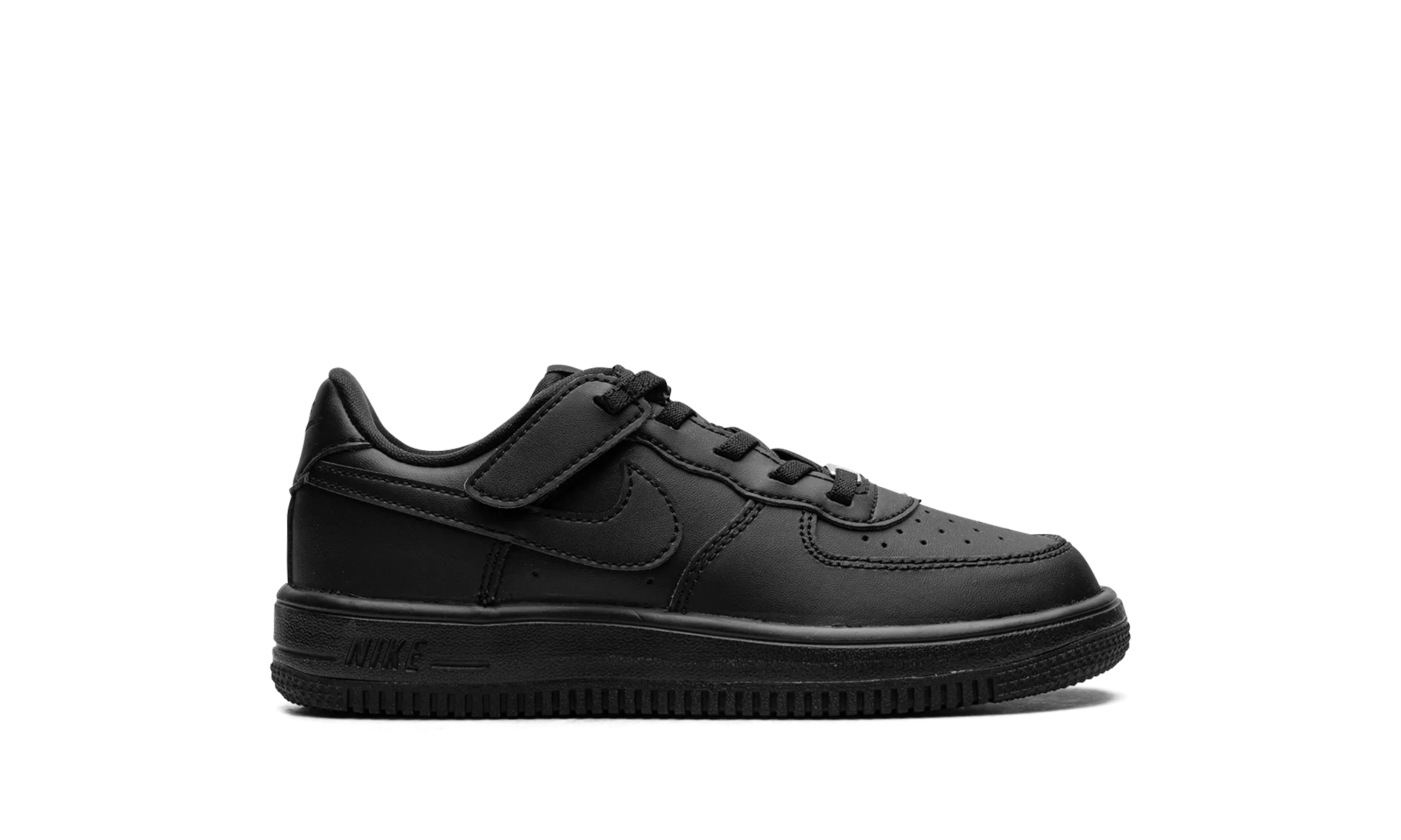 Force 1 Low EasyOn PS "Triple Black" nike preschool slip-on sneakers