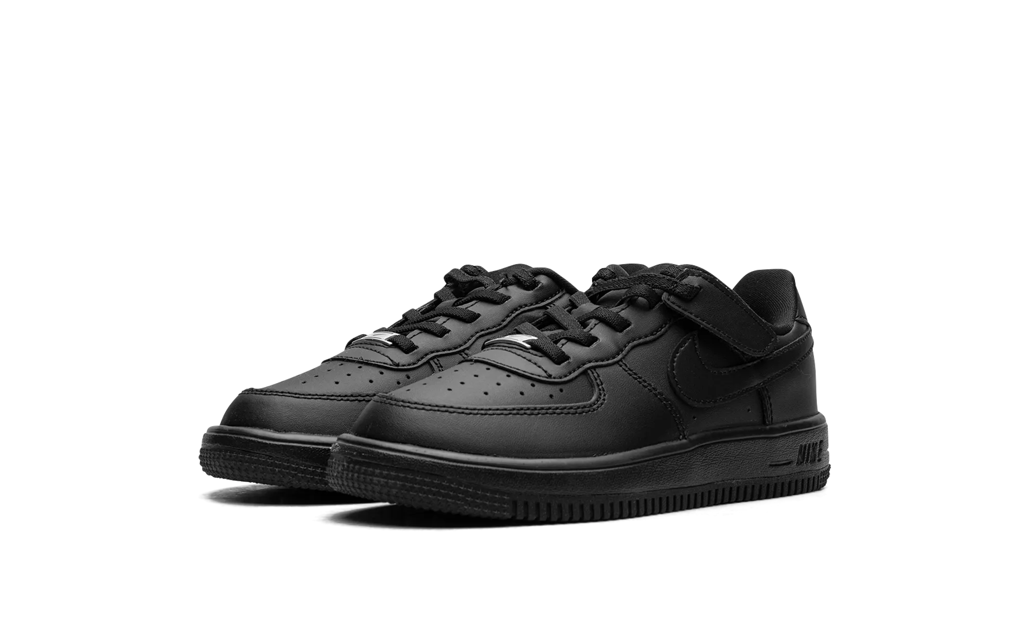 Force 1 Low EasyOn PS "Triple Black" nike preschool slip-on sneakers