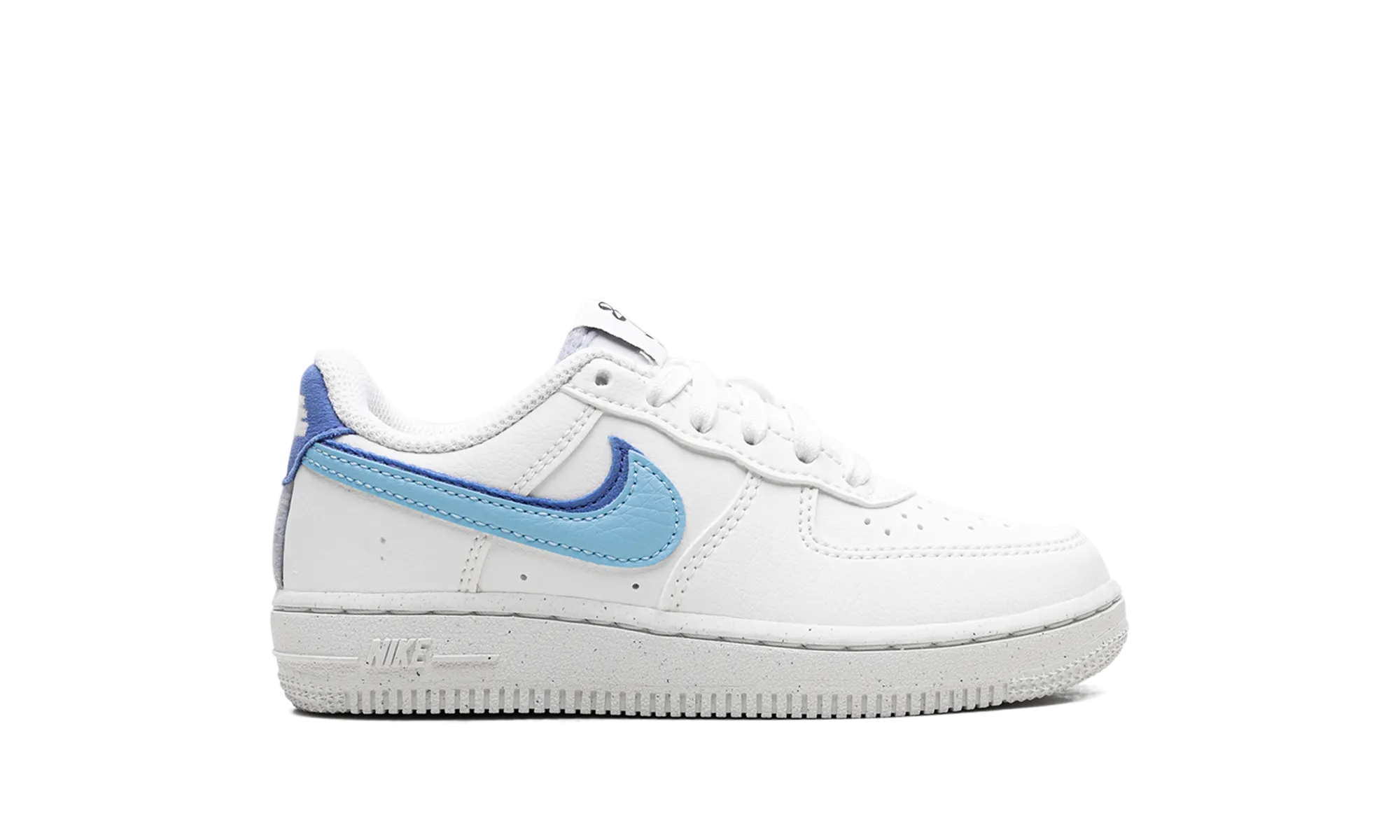 Force 1 LV8 2 PS "Sail Medium Blue" nike preschool slip-on sneakers