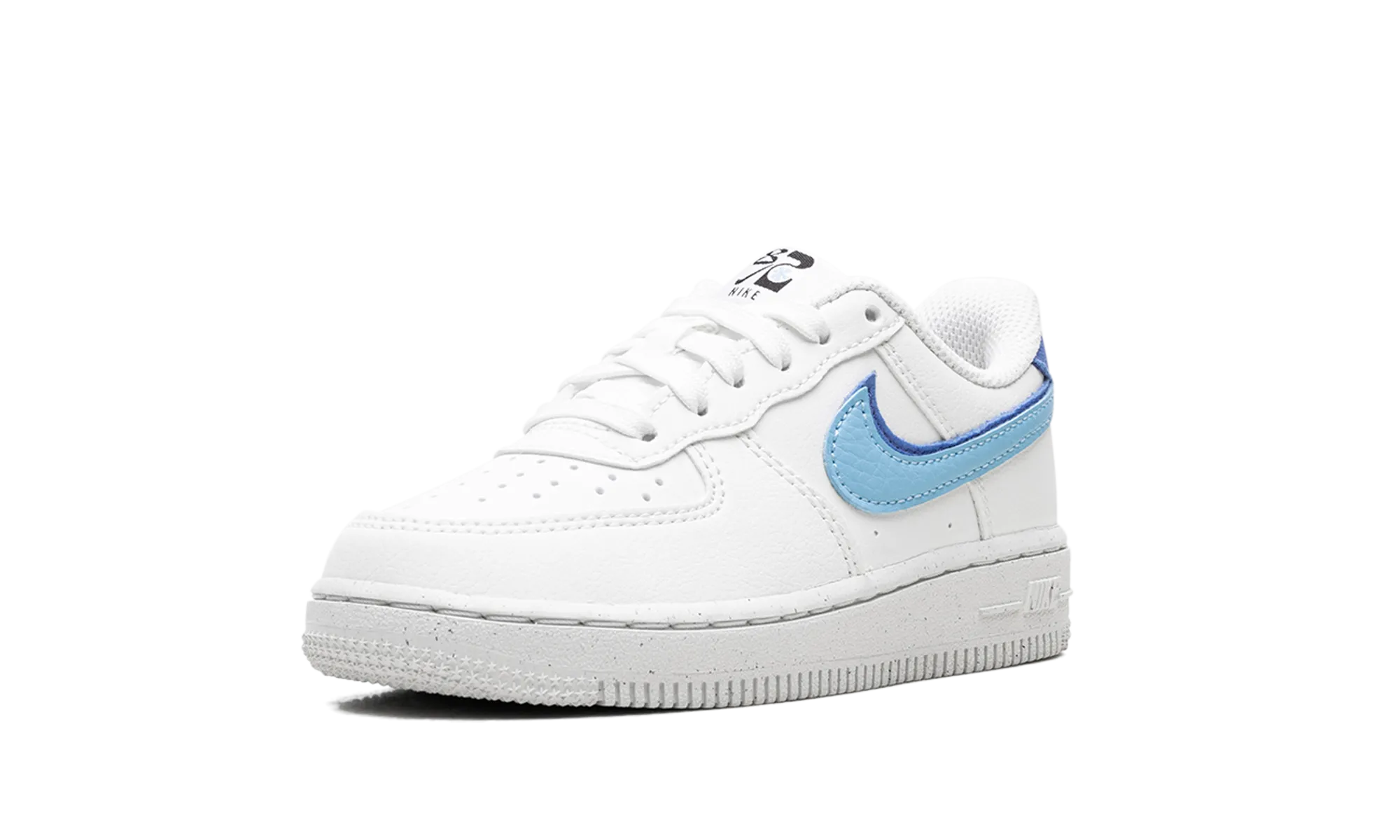 Force 1 LV8 2 PS "Sail Medium Blue" nike preschool slip-on sneakers