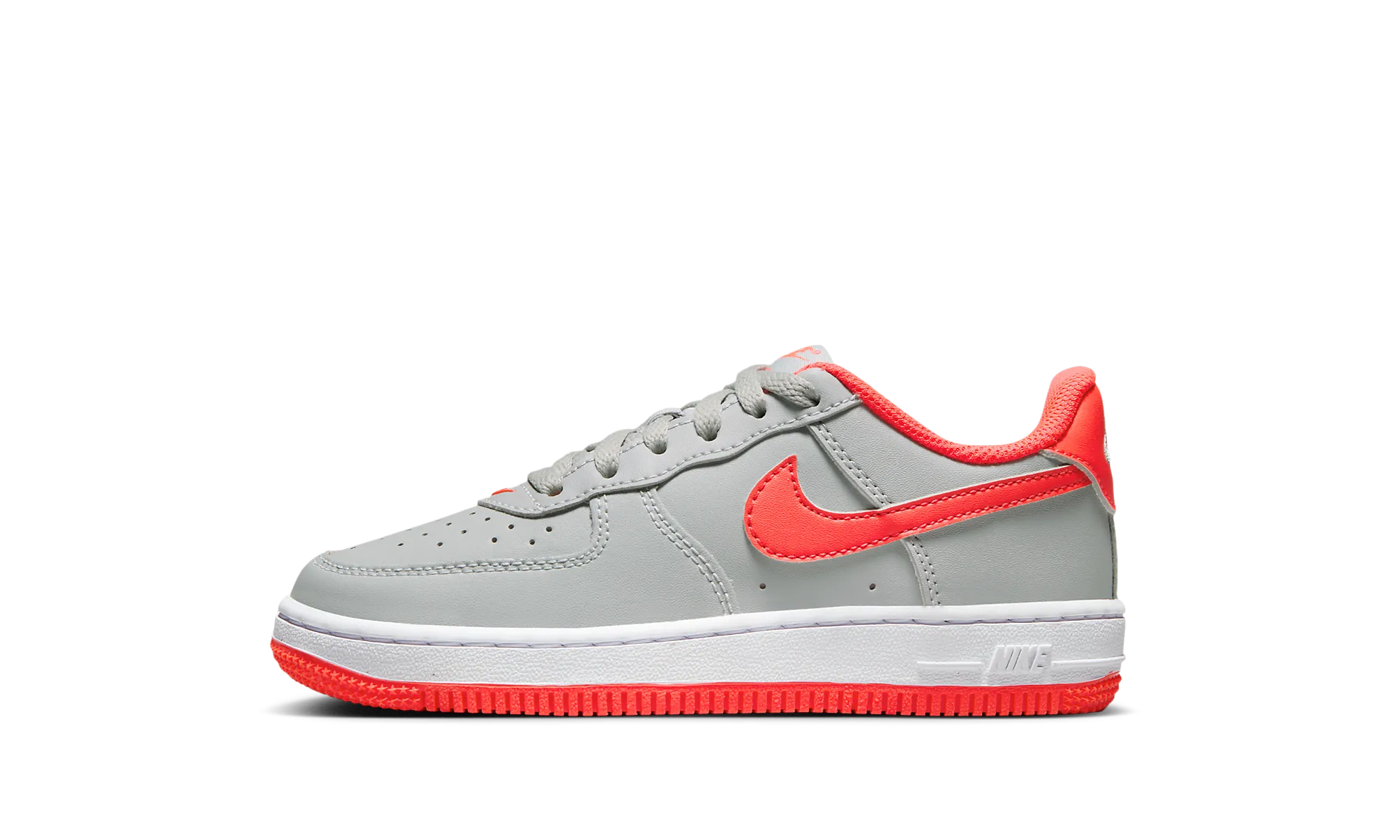 FORCE 1 PS "GREY RED" Nike Pre School shoes