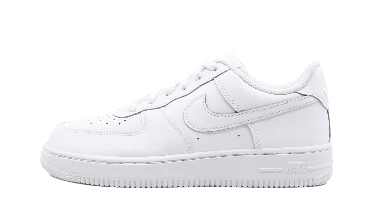 Force 1 (PS) "White on White" Nike Pre School shoes