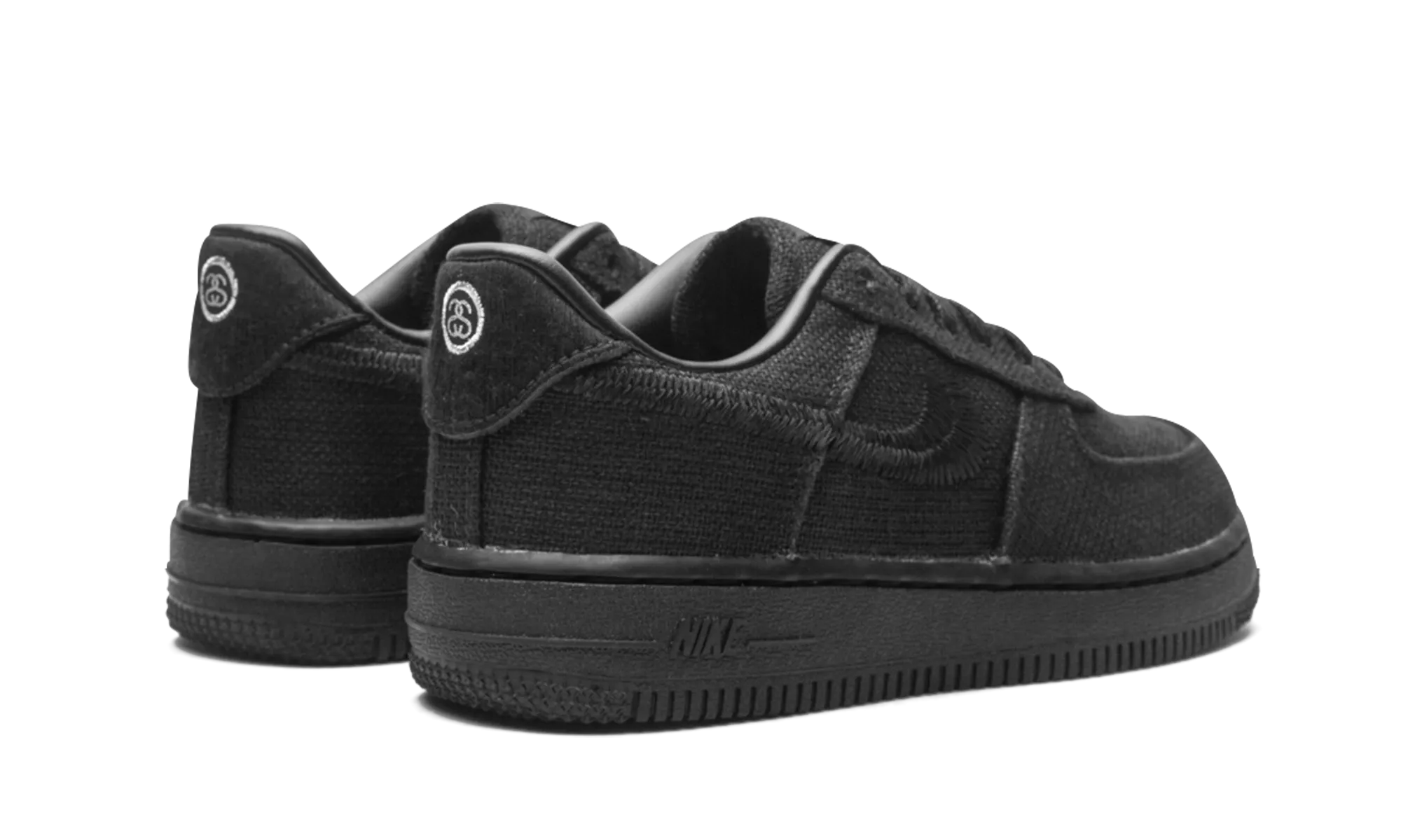 FORCE 1 STUSSY (PS) "STUSSY - BLACK - PS" nike preschool slip-on sneakers