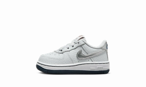 FORCE 1 TD "Pure Platinum/Barely Grape/Midnight Navy/Metallic Silver" Nike Toddler shoes