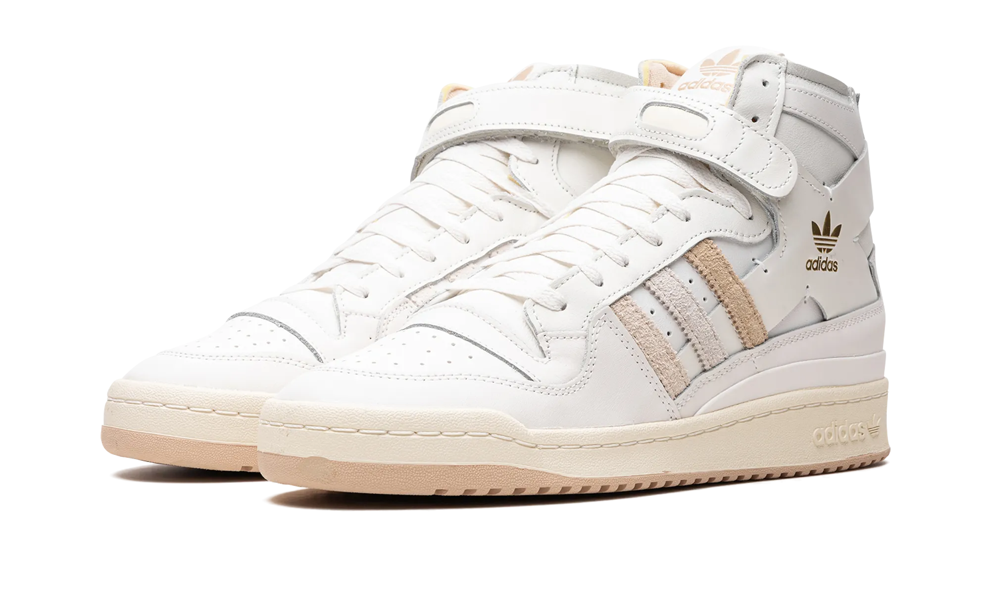 Forum '84 High "Cloud White / Magic Beige" adidas casual mens footwear