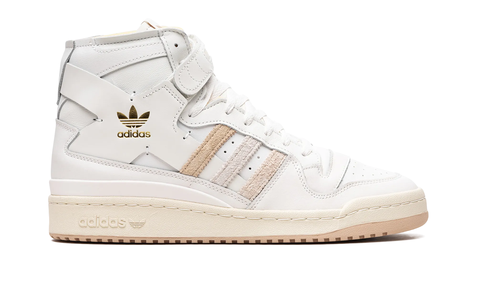 Forum '84 High "Cloud White / Magic Beige" adidas casual mens footwear