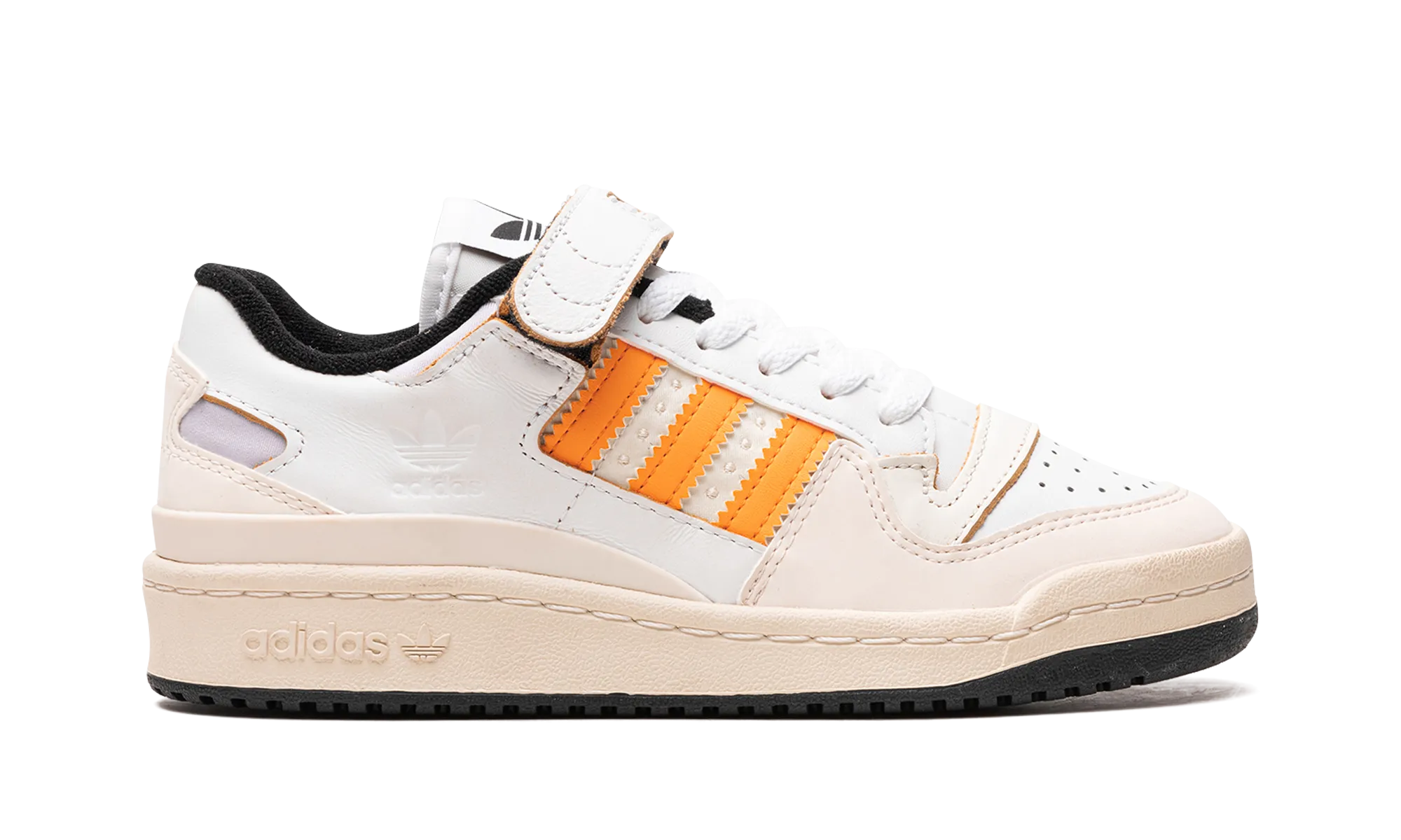 FORUM 84 LO WMNS "Off-White / Orange Rush" adidas stylish womens sneakers