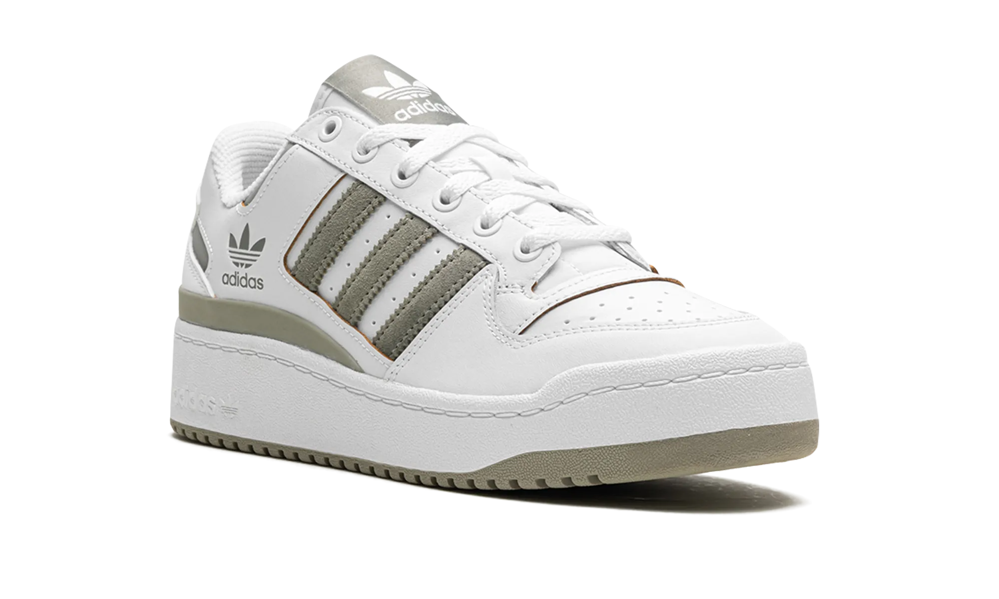 Forum Bold Stripes WMNS "White Silver Pebble" adidas womens workout shoes