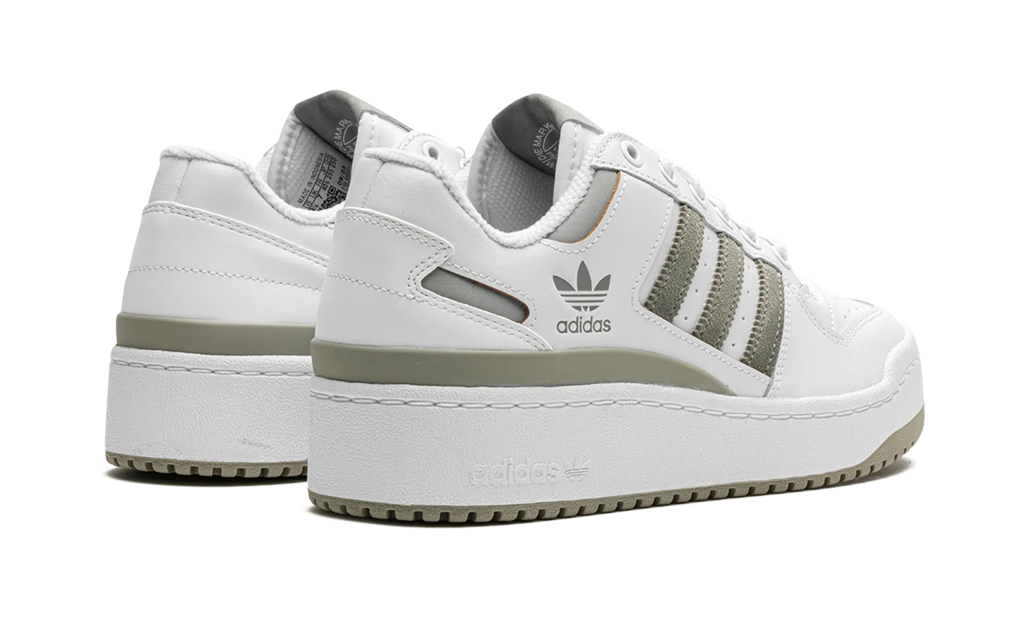 Forum Bold Stripes WMNS "White Silver Pebble" adidas womens workout shoes