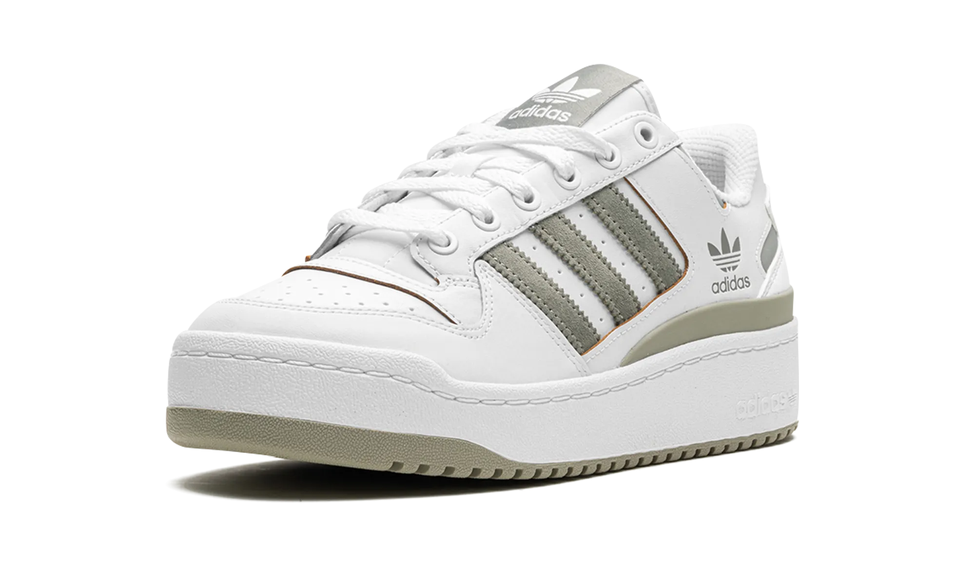 Forum Bold Stripes WMNS "White Silver Pebble" adidas womens workout shoes