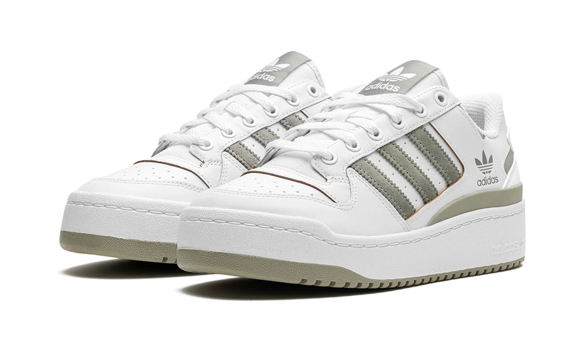 Forum Bold Stripes WMNS "White Silver Pebble" adidas womens workout shoes