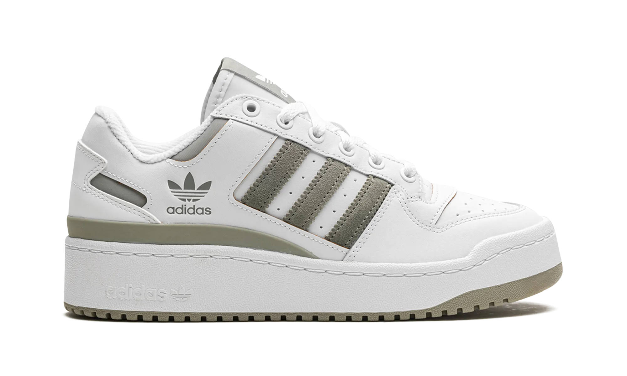 Forum Bold Stripes WMNS "White Silver Pebble" adidas womens workout shoes