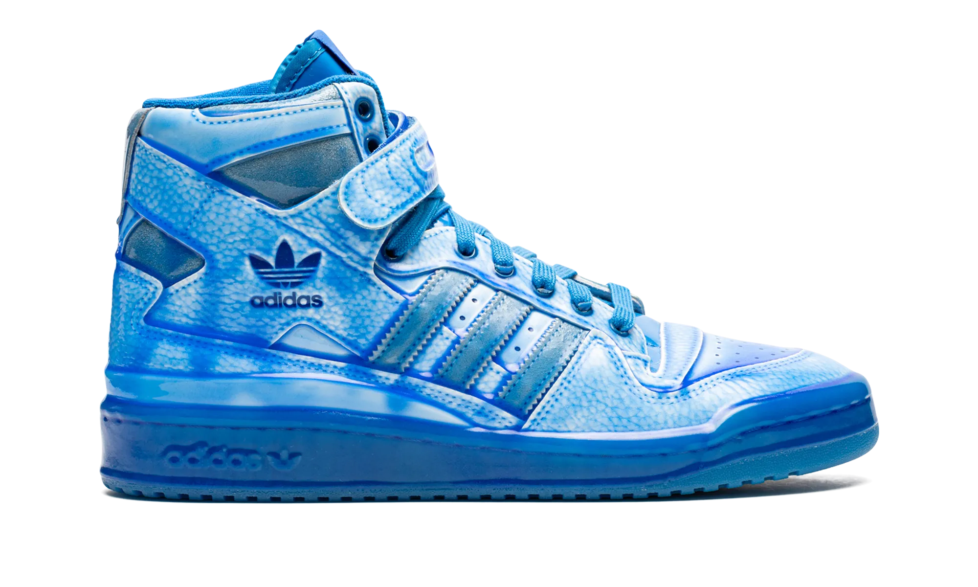 Forum Hi "Jeremy Scott Dipped Blue" adidas low-top mens trainers