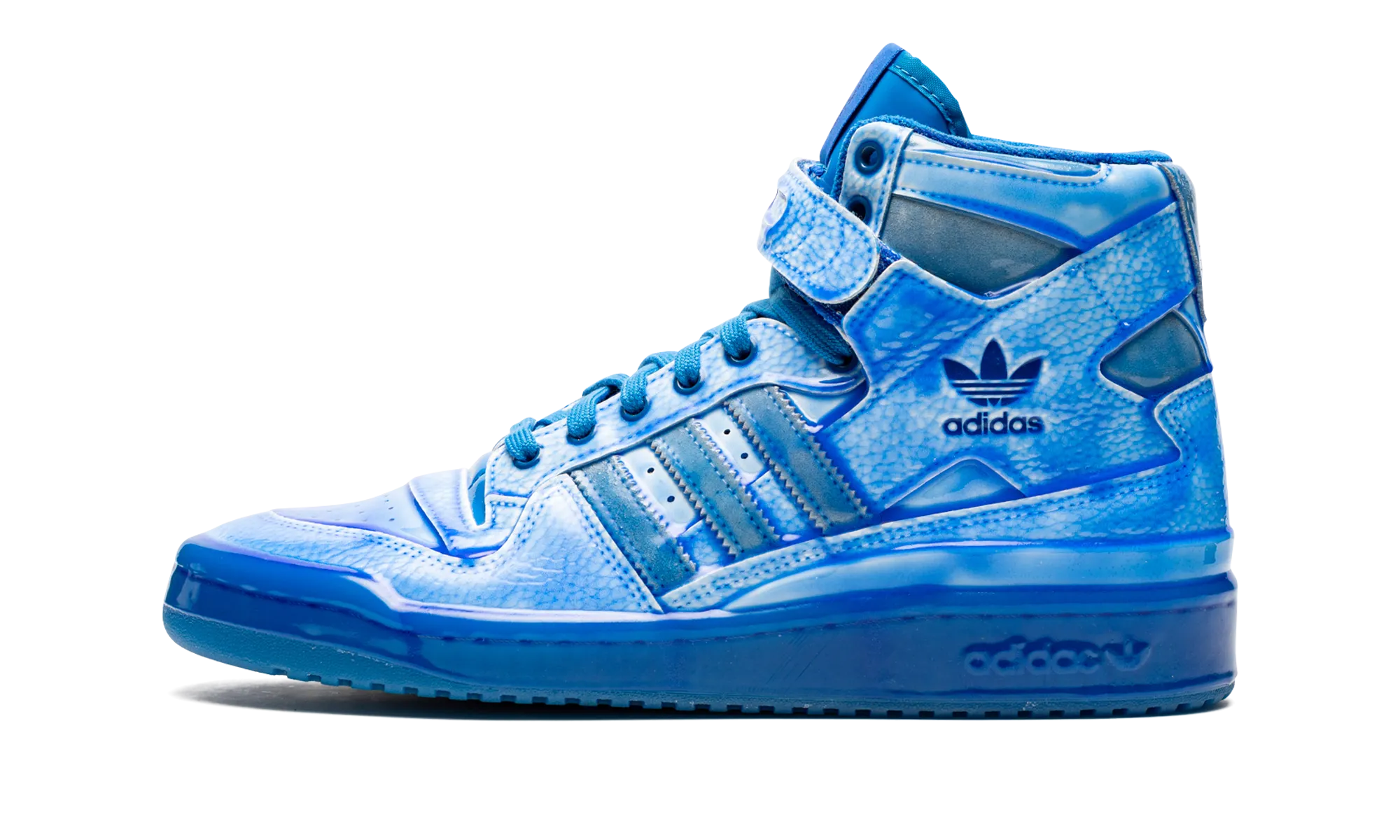 Forum Hi "Jeremy Scott Dipped Blue" adidas low-top mens trainers