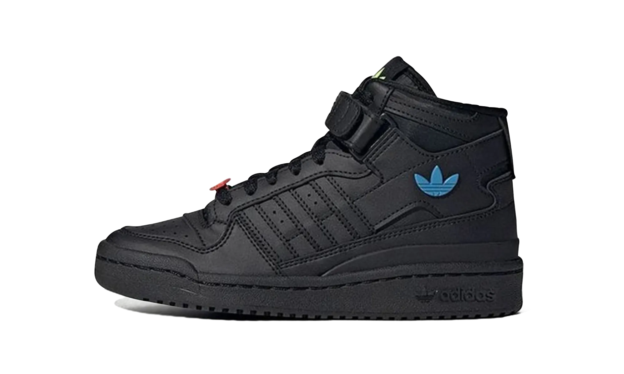 Forum Mid GS "Trefoil Pins" Adidas Grade School shoes