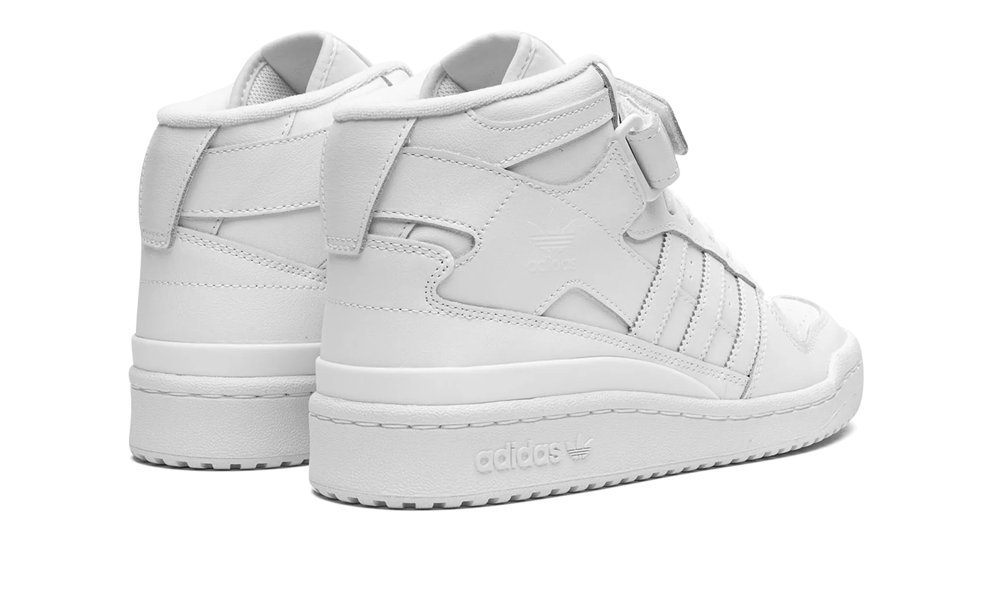 Forum Mid "White" adidas lifestyle mens shoes