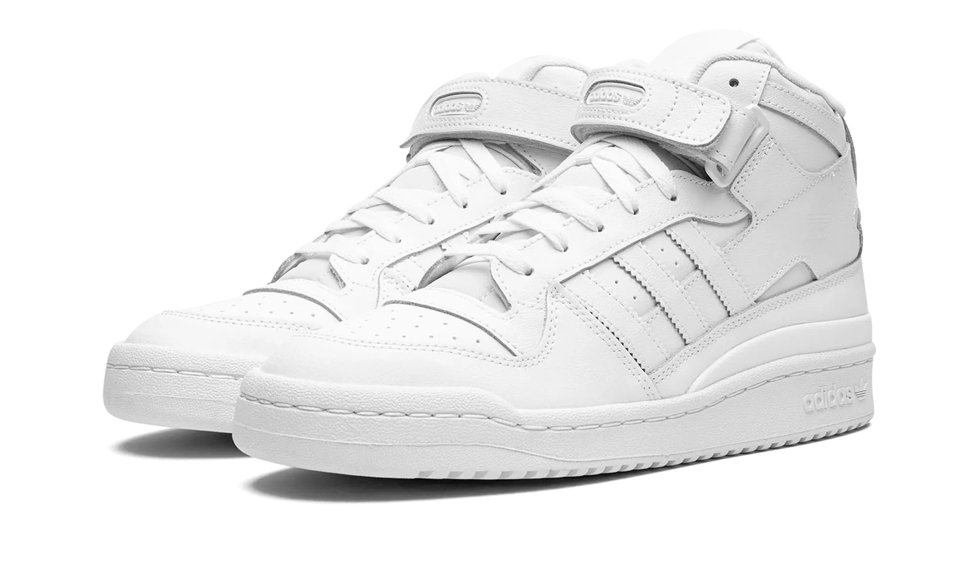 Forum Mid "White" adidas lifestyle mens shoes